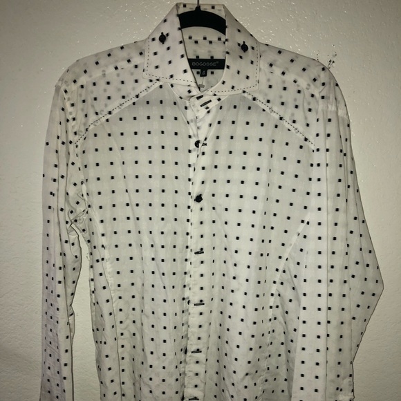 Bogese Men’s Button Down Shirt - Picture 1 of 6